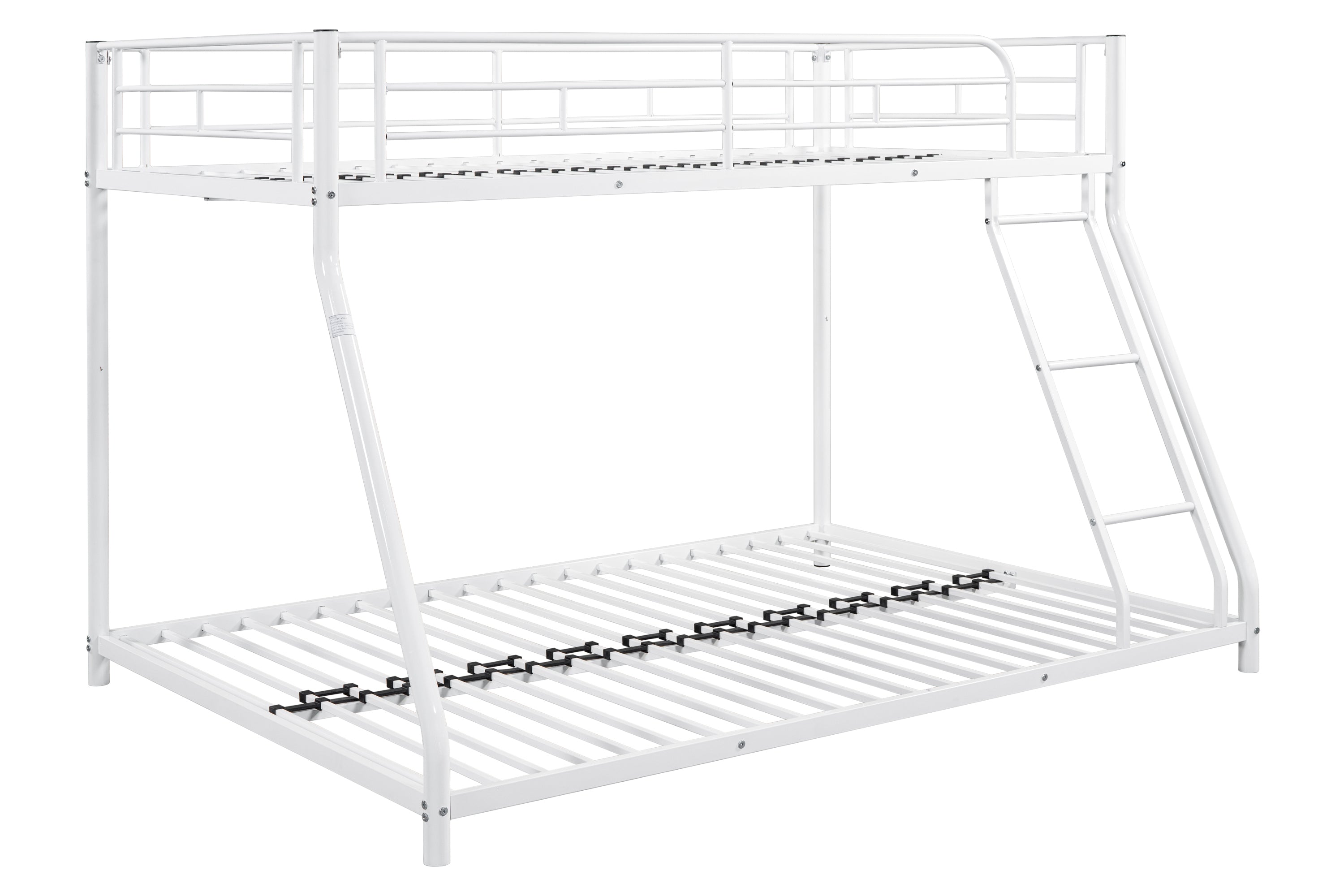 Metal Twin over Full Bunk Bed/ Heavy-duty Sturdy Metal/ Noise Reduced/ Safety Guardrail/ CPC Certified/ No Box Spring Needed
