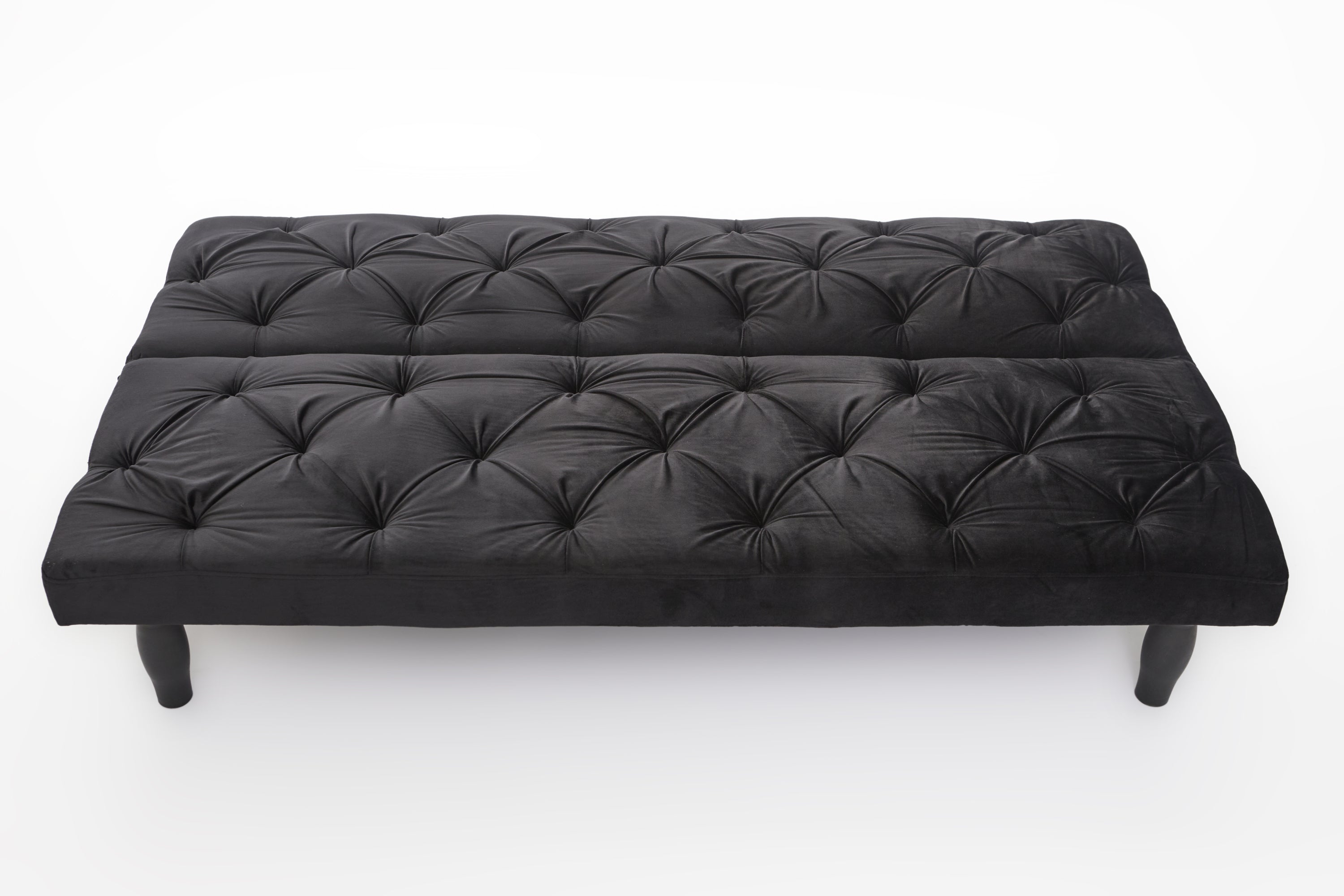 Black Velvet Sofa Bed