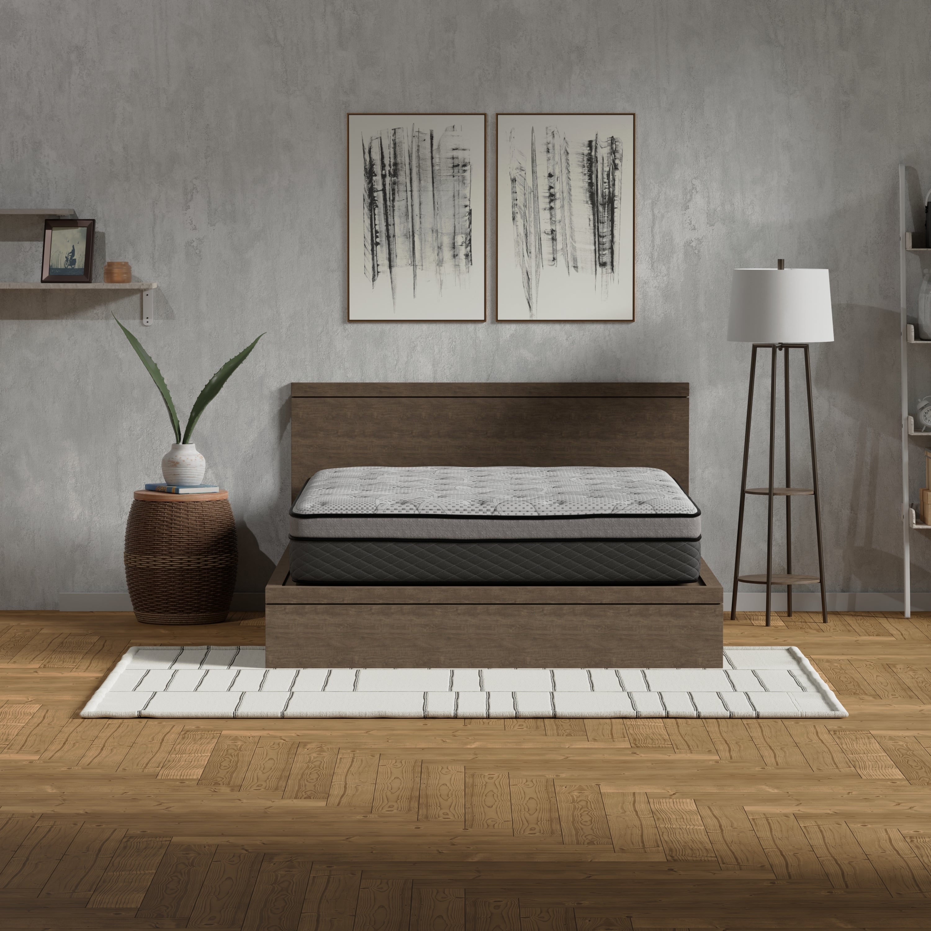 Omne Hybrid 12' Mattress with Pocketed Coils