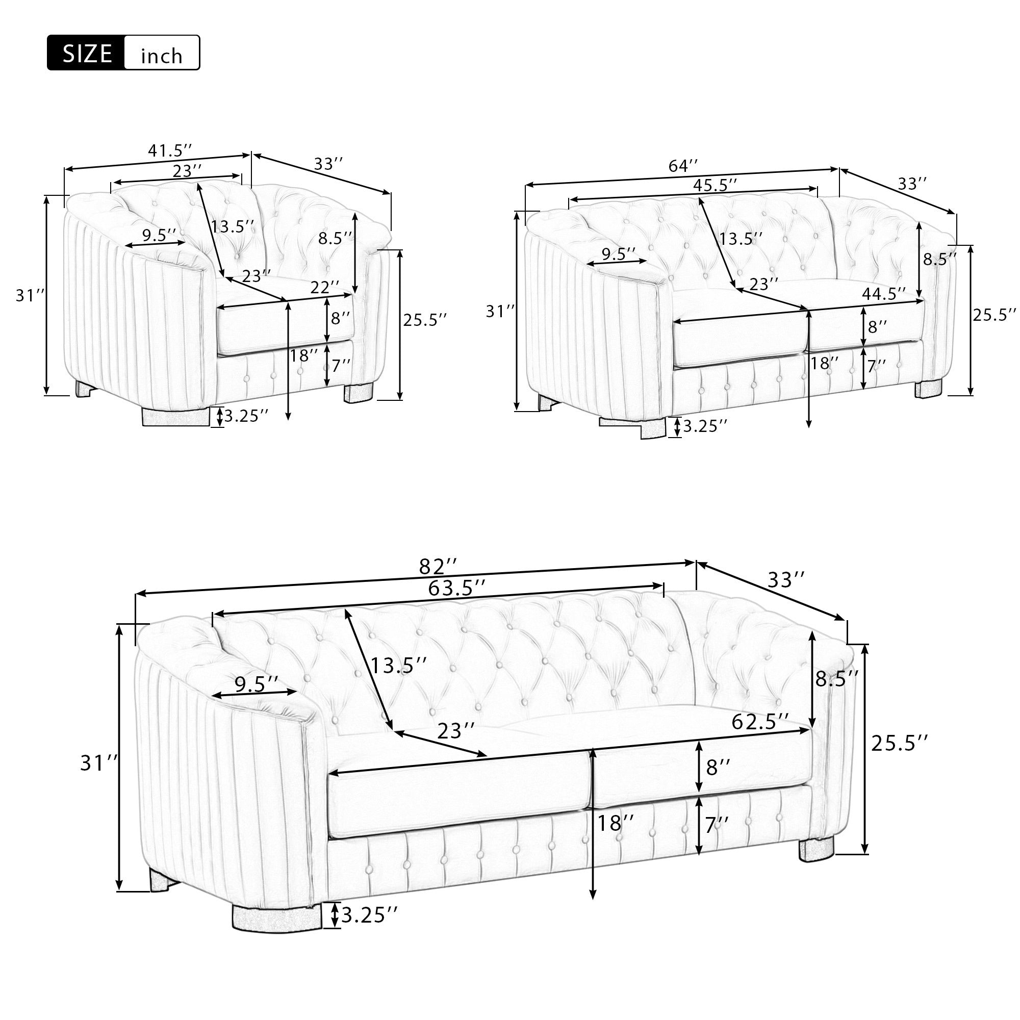 Modern Single Sofa