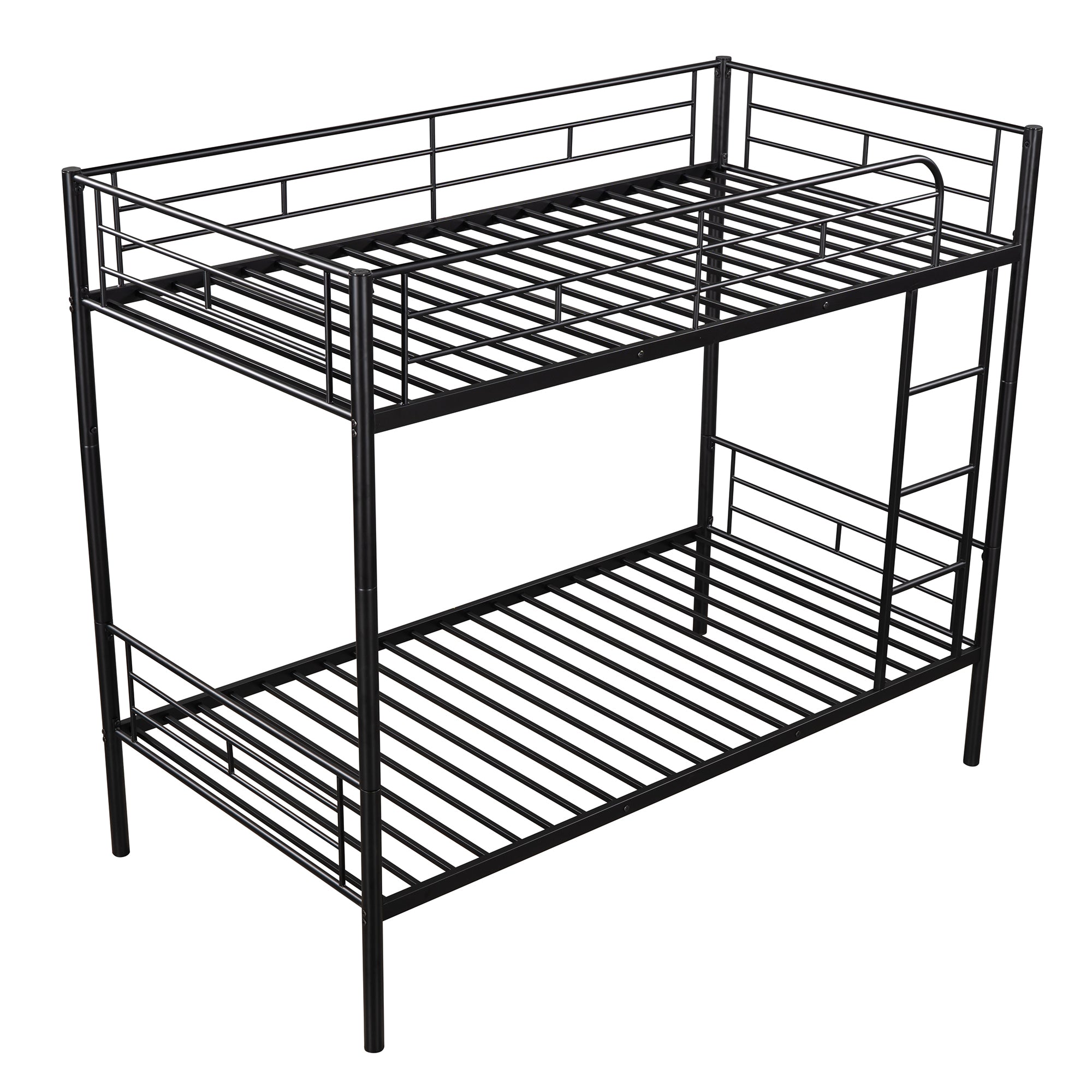 Twin Over Twin Metal Bunk Bed (Black) ( old sku: MF189201BAA )