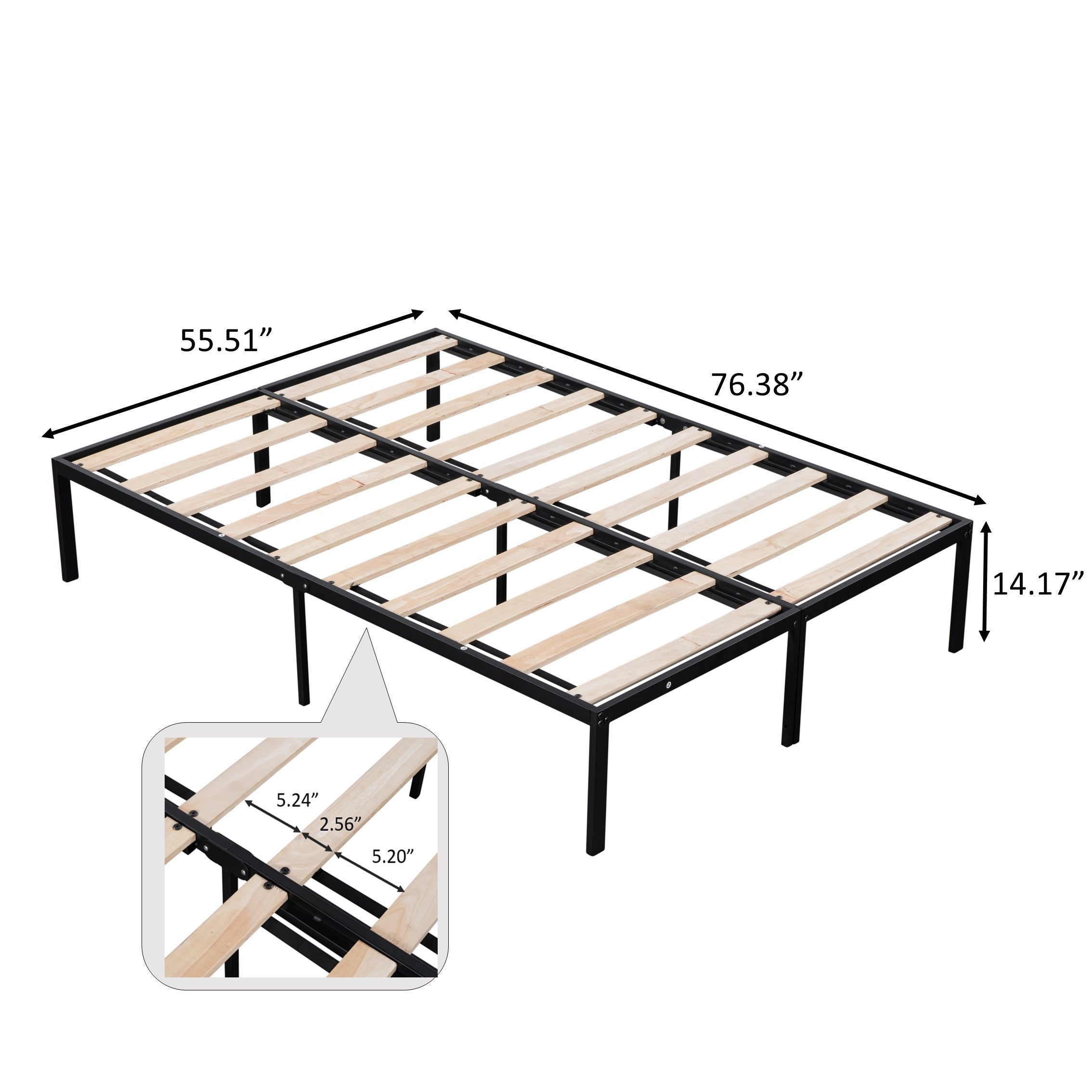 Metal Full Bed Frame