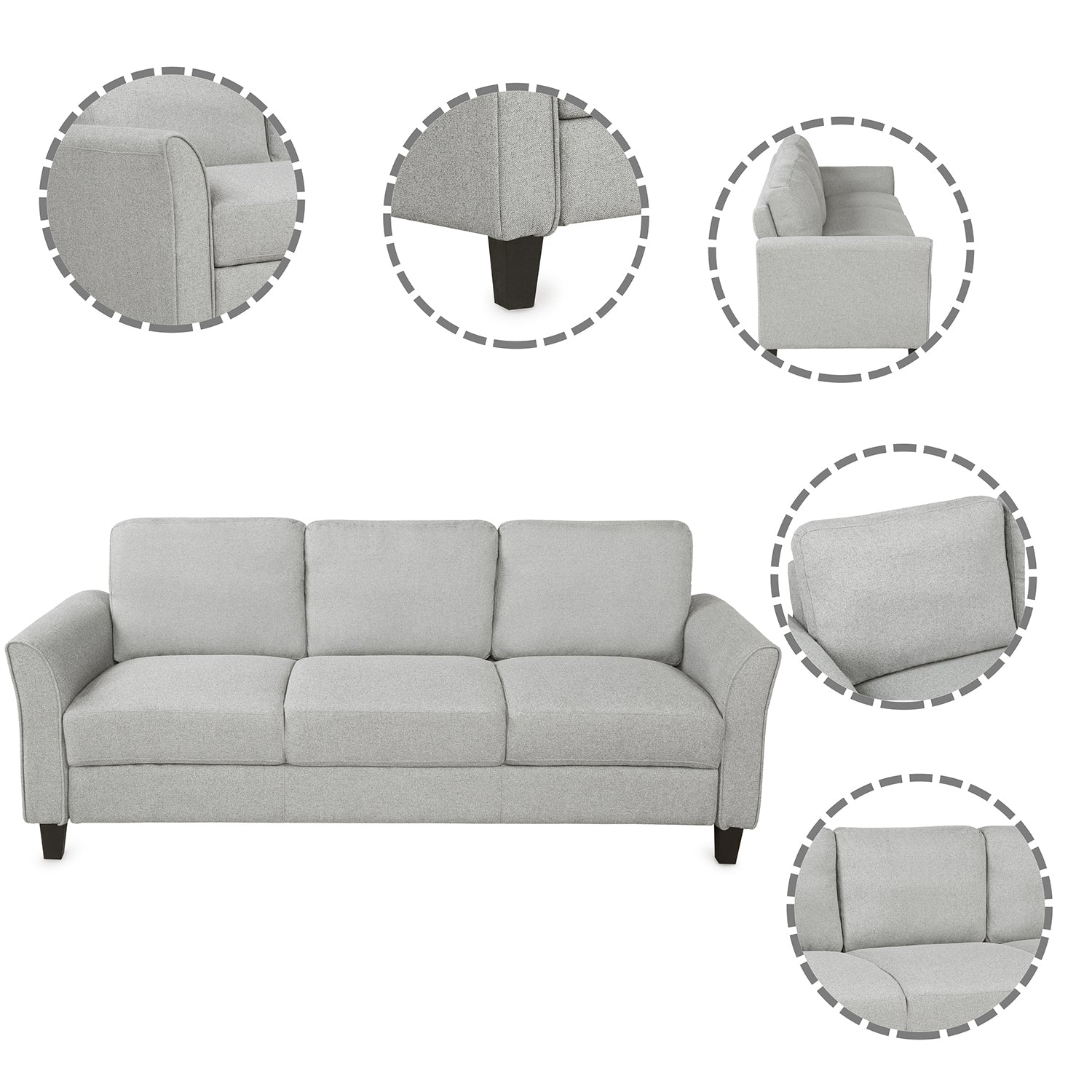 3-Seat Sofa Living Room