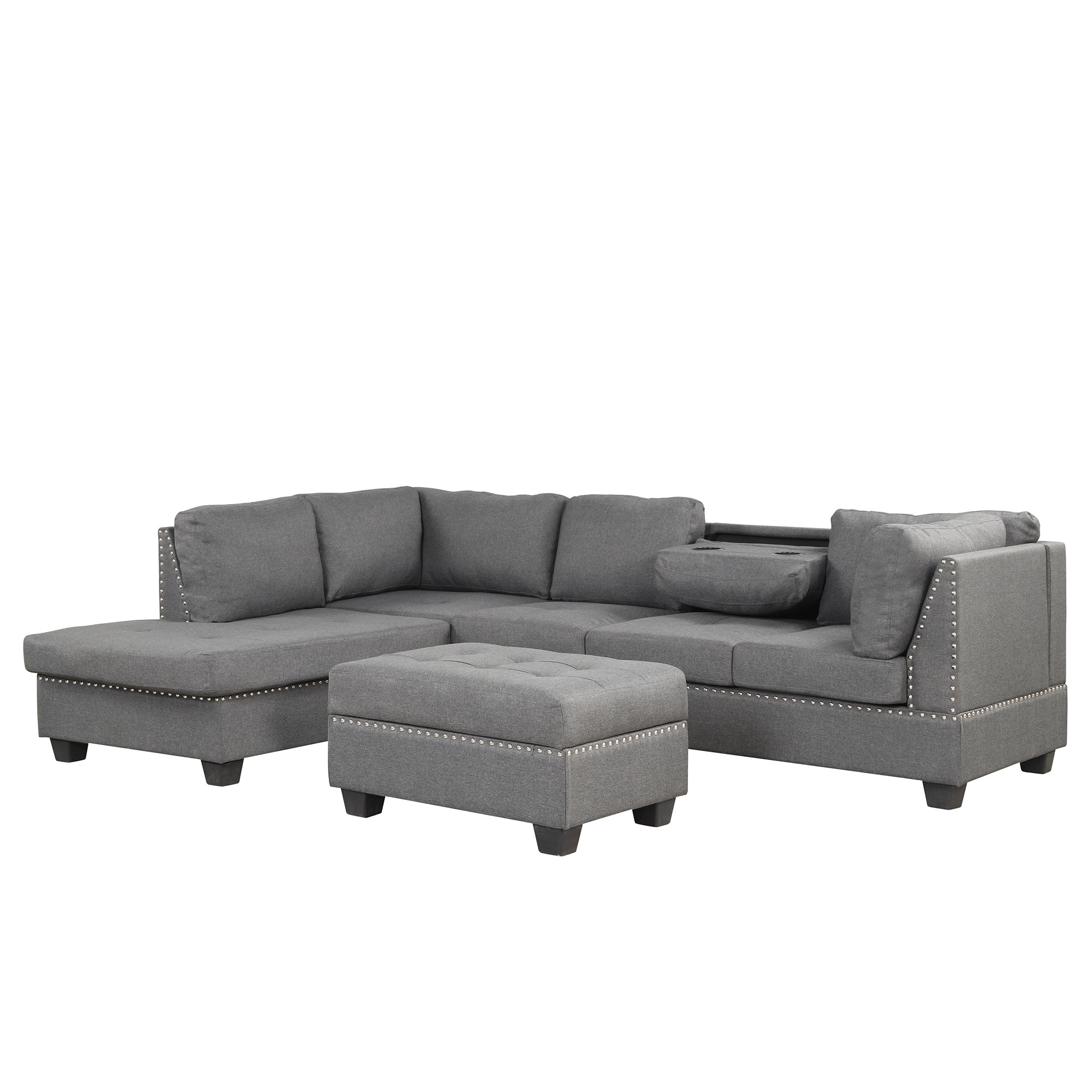 Reversible Sectional Sofa 