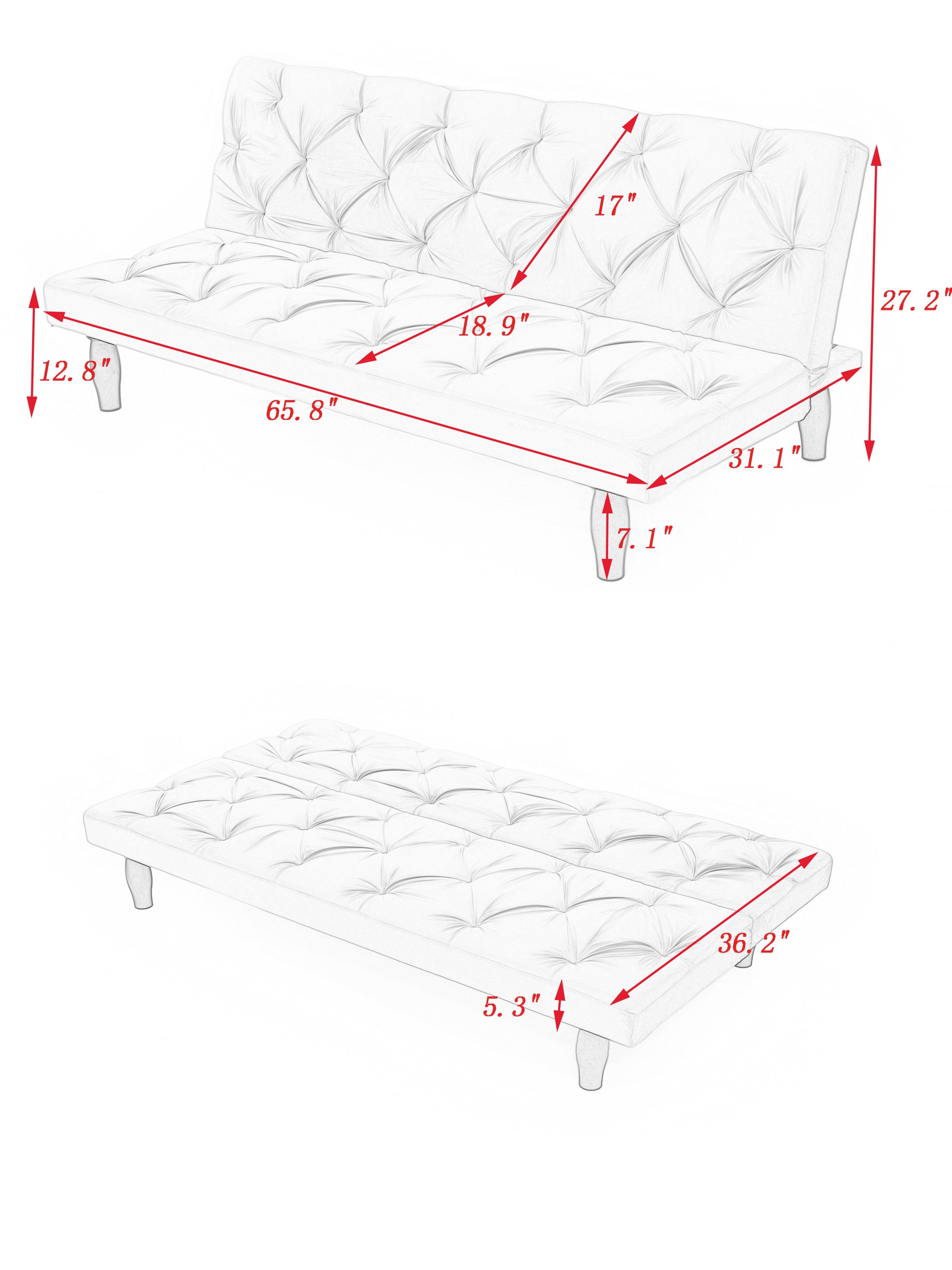 Green Velvet Sofa Bed