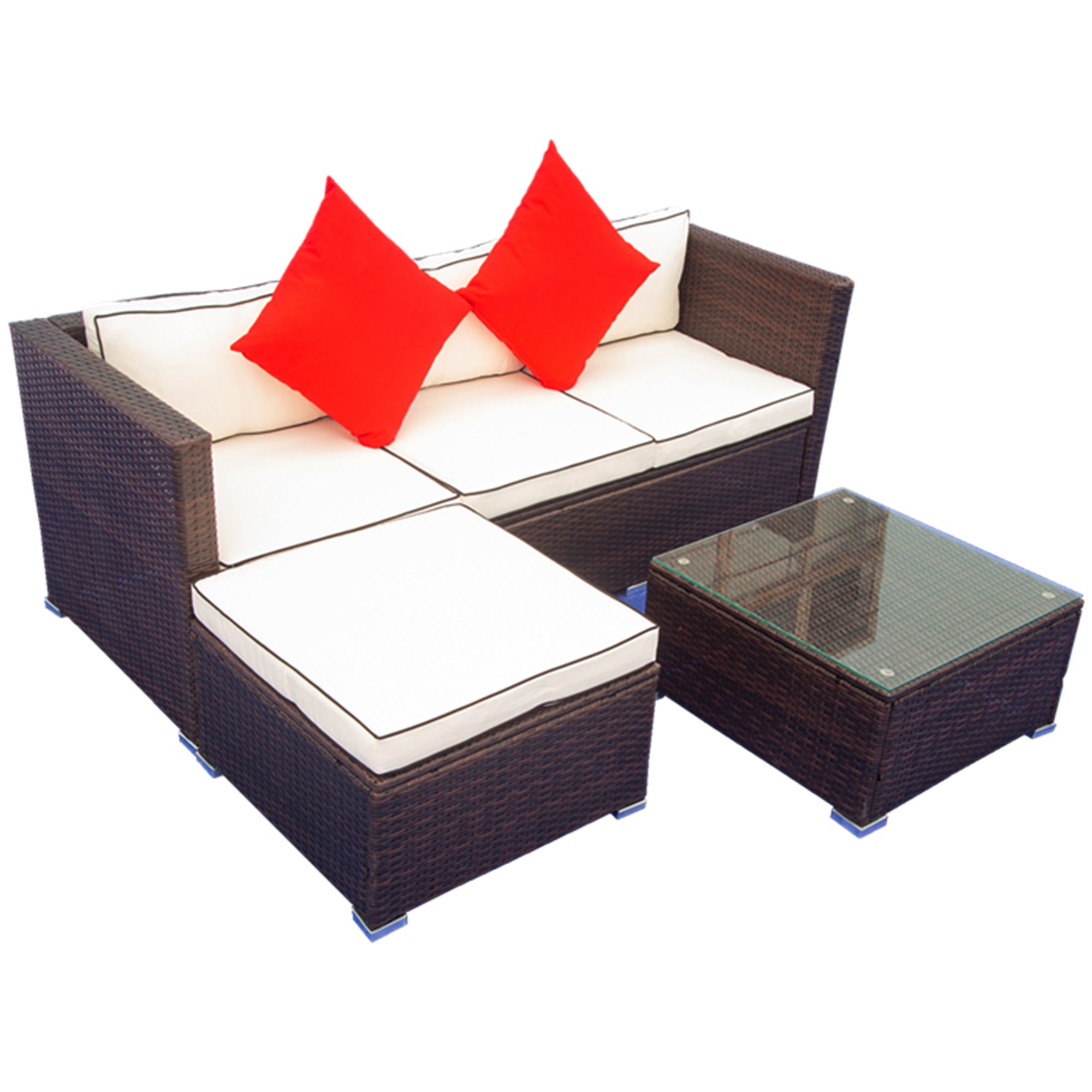 3 Piece Patio Sectional 