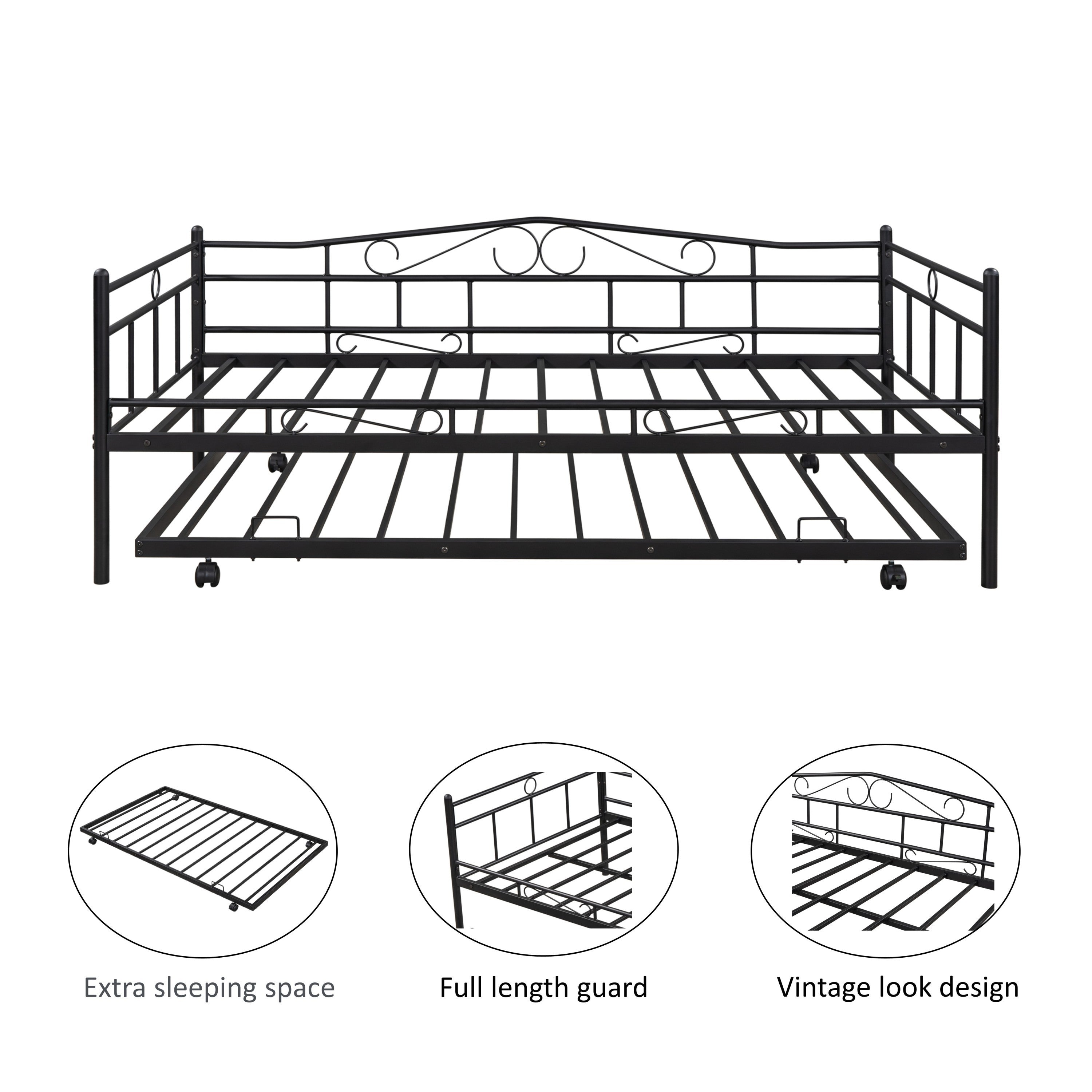 Daybed with trundle