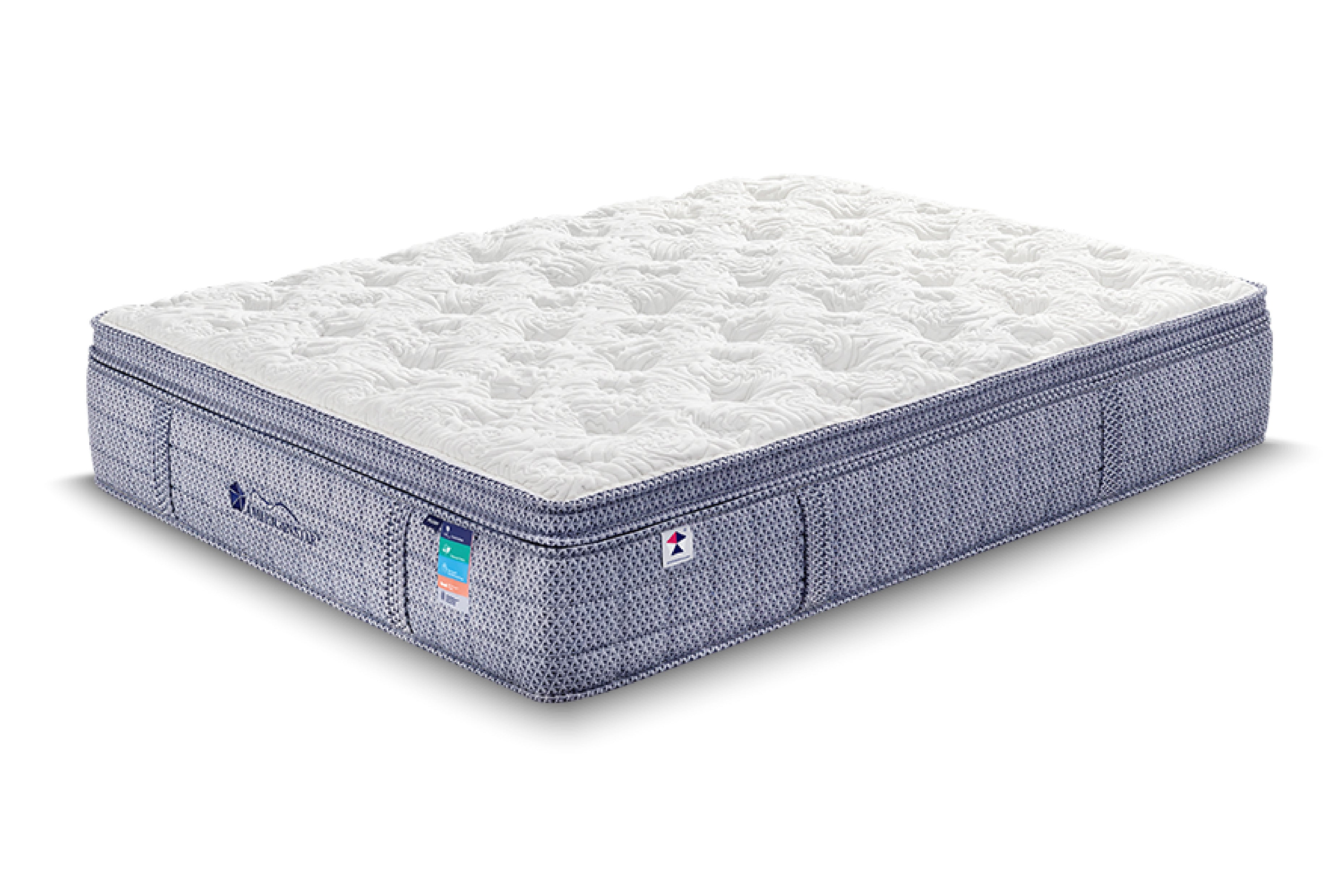 Americanstar Blue Sky - Lux 14" Box Top Mattress / Tufted