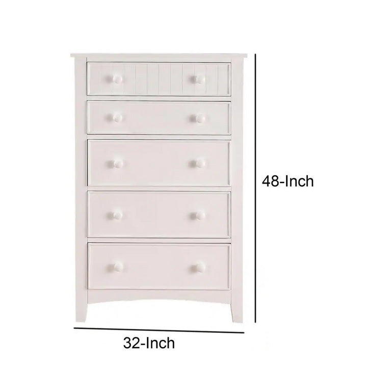 White Color Twin Size Bed Nightstand And Chest 3pc Set Bedroom Furniture Wooden Transitional Style Headboard