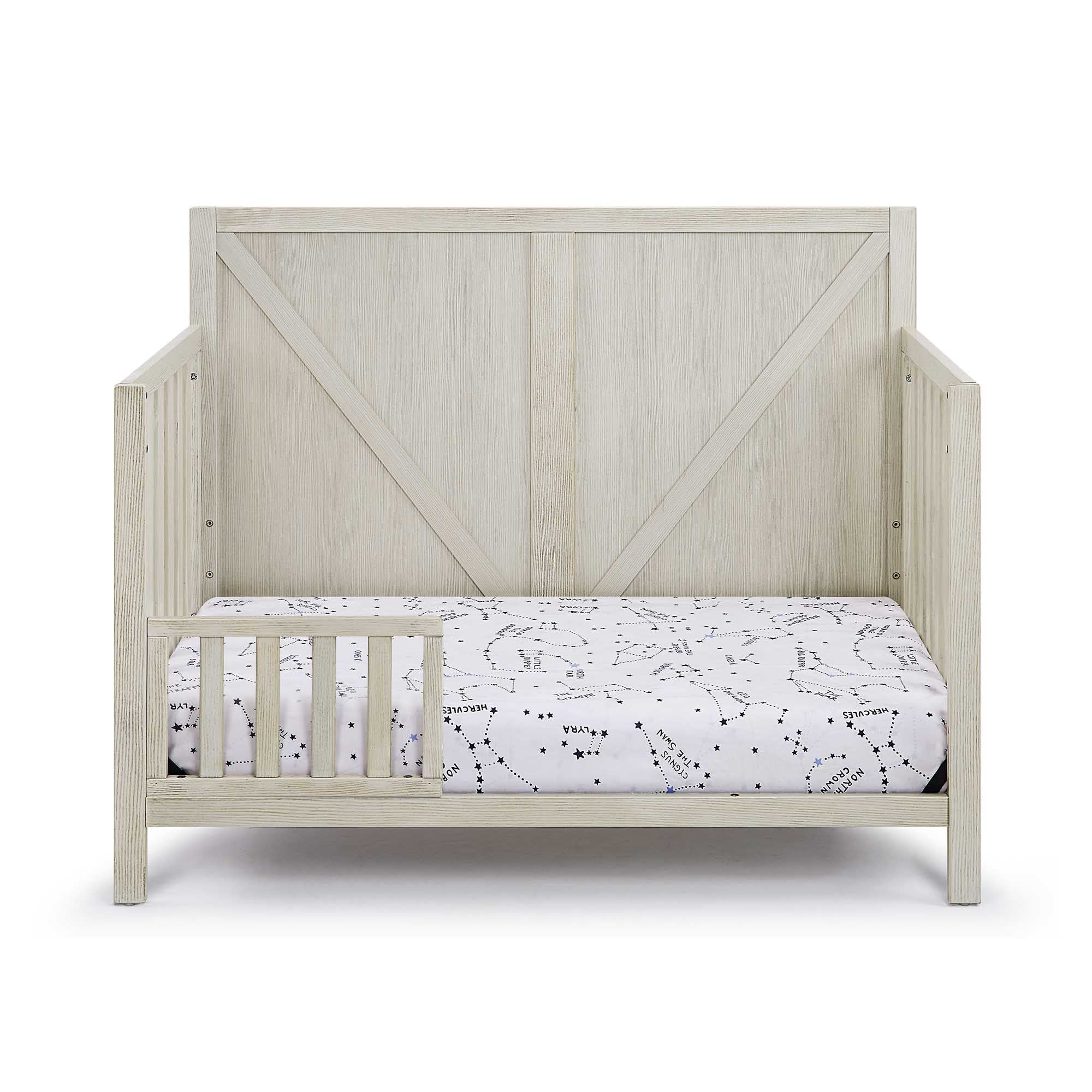 Barnside 4-in-1 Convertible Crib Washed Gray