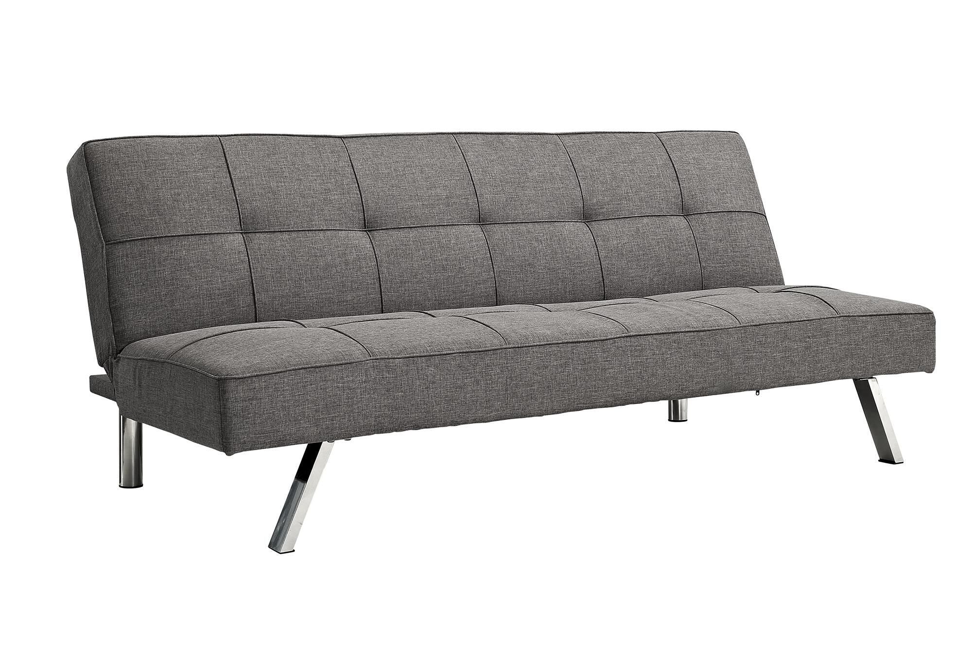 METAL FRAME, STAINLESS LEG, FUTON, SOFA BED