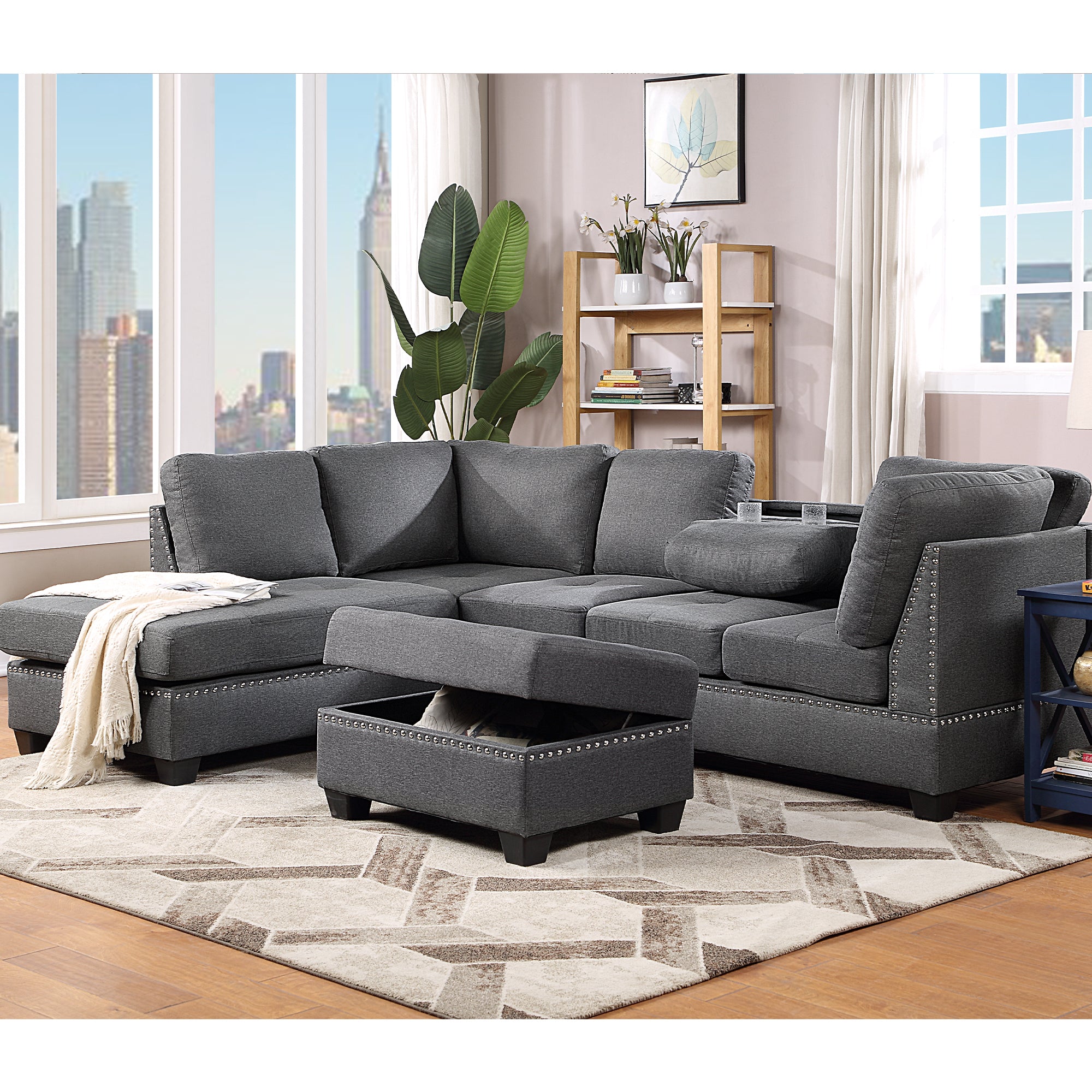 Reversible Sectional Sofa 